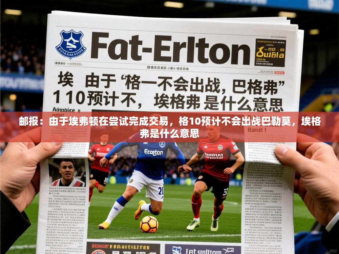 2025火狐体育网页版登录邮报：由于埃弗顿在尝试完成交易，格10预计不会出战巴勒莫，埃格弗是什么意思  第4张